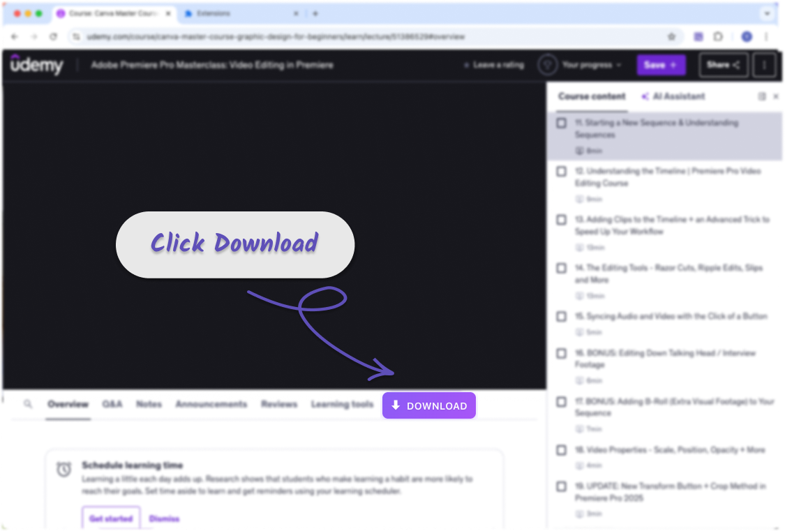 Download Button